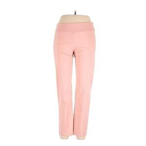 NWT Zac & Rachel Women's 14 Soft Stretch Pink Trouser Pants Office Church